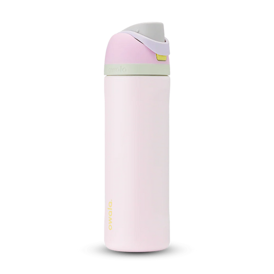 FreeSip 24oz rosa pastel