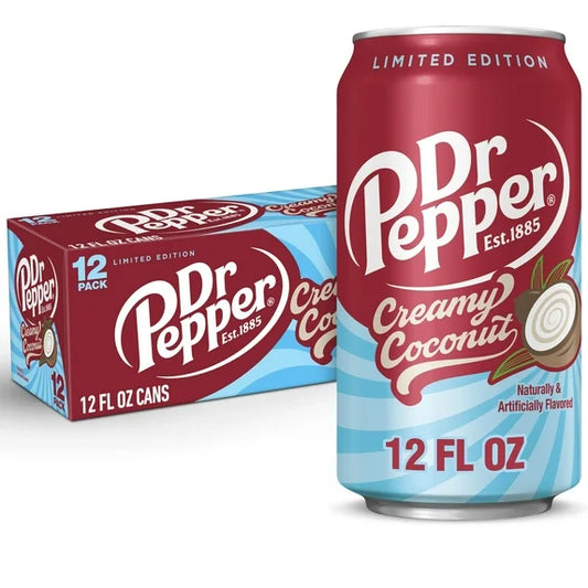 Dr Pepper Refresco Cremoso de Coco