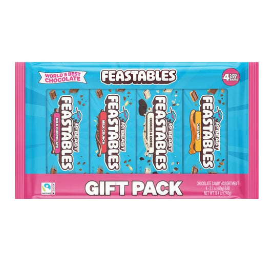 Feastables MrBeast Barras de Chocolate