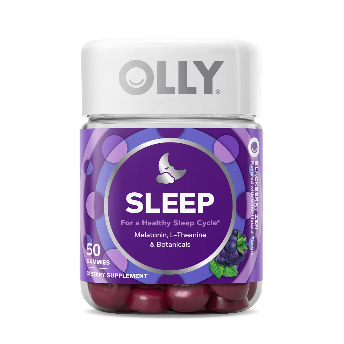 Gomitas para dormir con melatonina OLLY de 3 mg