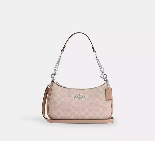 Coach Bolsa Teri Shoulder Beige