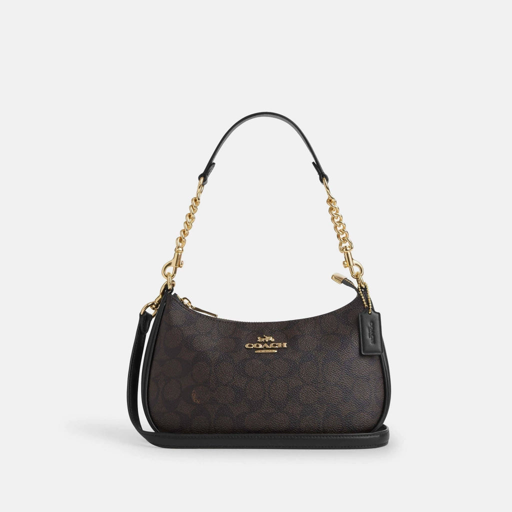 Coach Bolsa Teri Shoulder Beige